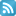 blue feed icon